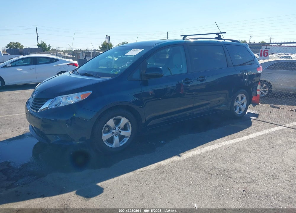 2011 TOYOTA SIENNA LE V6 VIN: 5TDKK3DC5BS004957