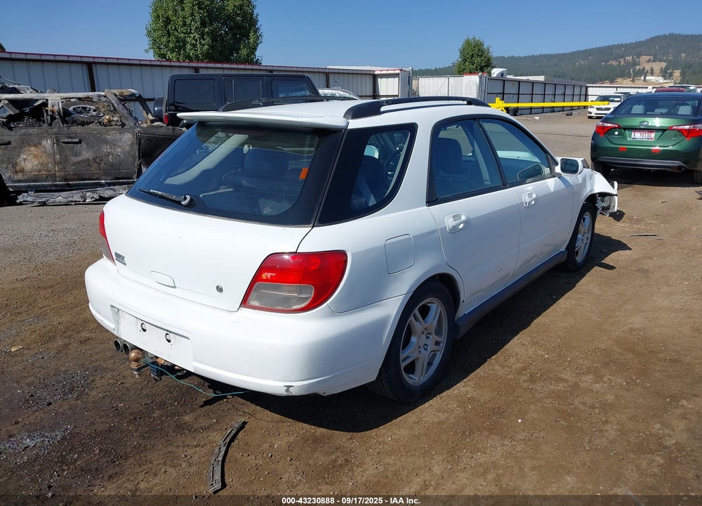 2003 SUBARU IMPREZA WRX VIN: JF1GG29613G800367