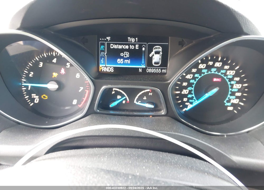 2013 FORD ESCAPE SE VIN: 1FMCU0GX1DUC03316