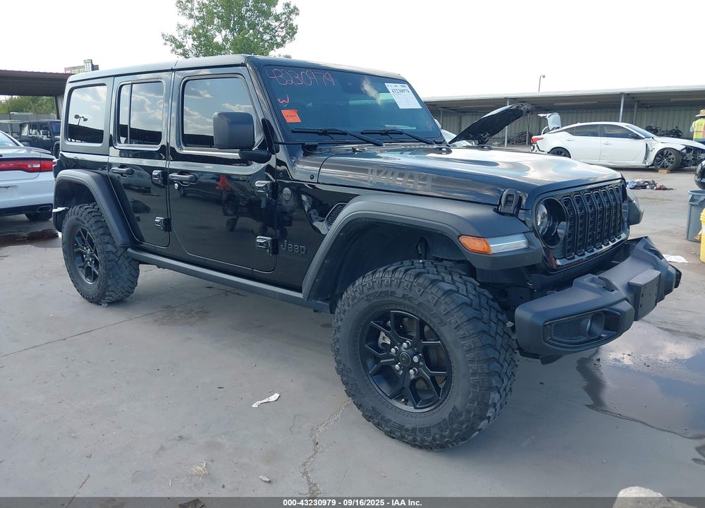 2024 JEEP WRANGLER 4-DOOR WILLYS 4X4 VIN: 1C4PJXDG4RW308410