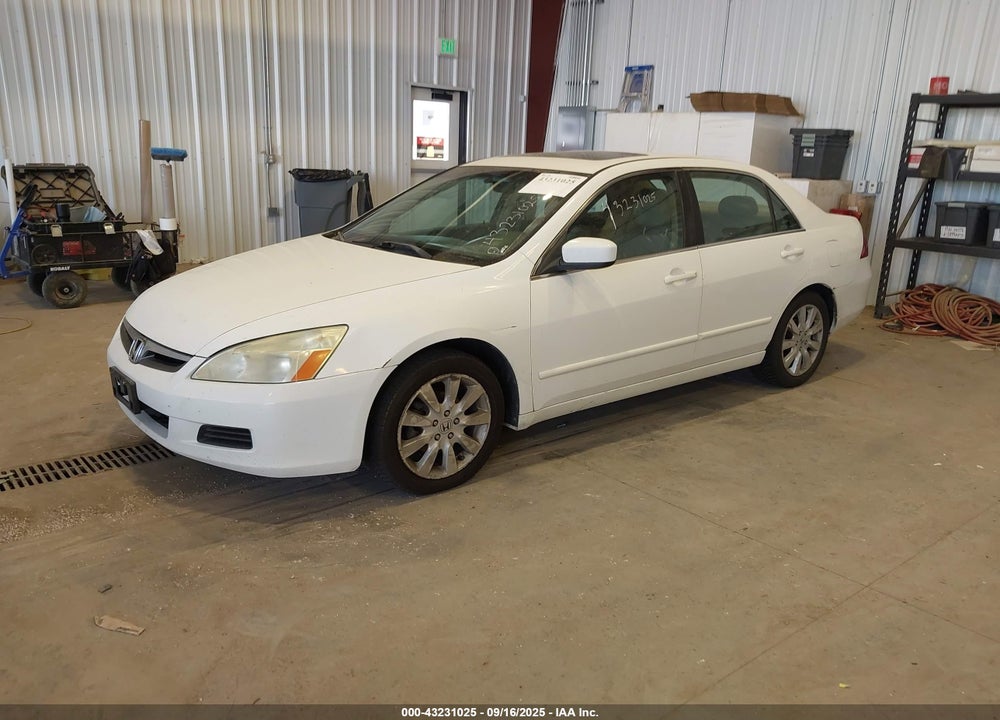 2007 HONDA ACCORD 3.0 EX VIN: 1HGCM66597A089662