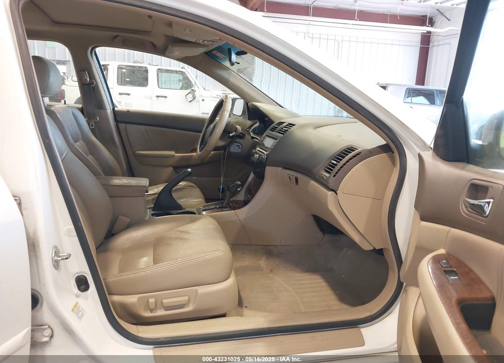 2007 HONDA ACCORD 3.0 EX VIN: 1HGCM66597A089662