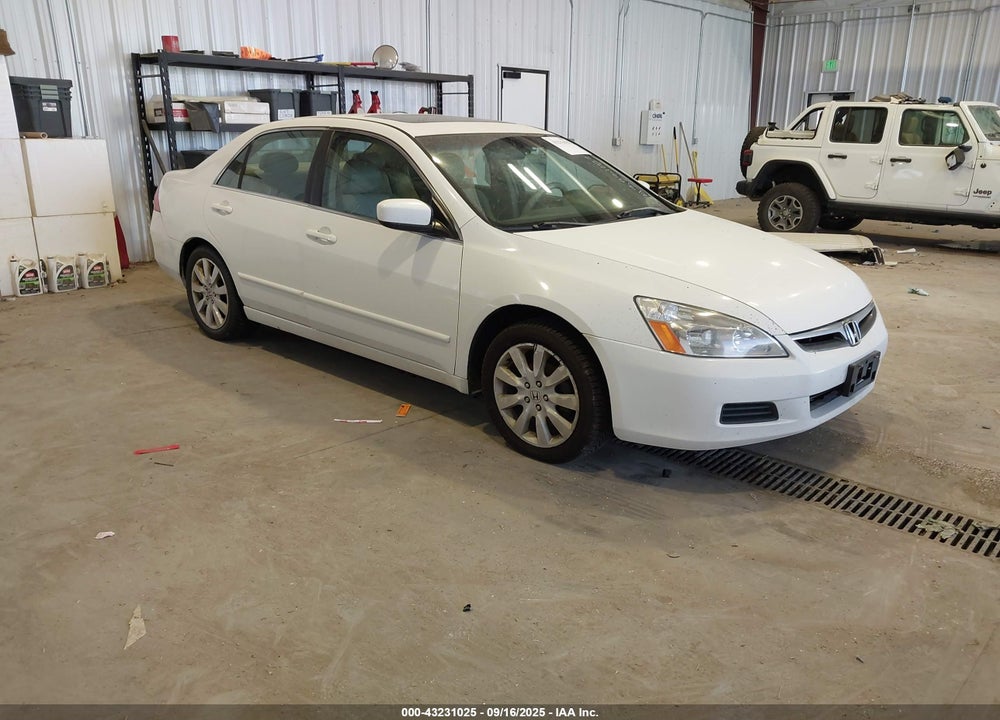 2007 HONDA ACCORD 3.0 EX VIN: 1HGCM66597A089662