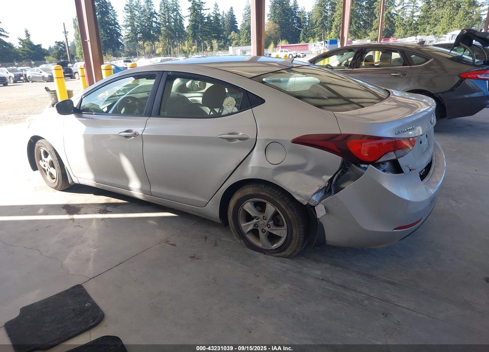 2014 HYUNDAI ELANTRA VIN: KMHDH4AE6EU170032