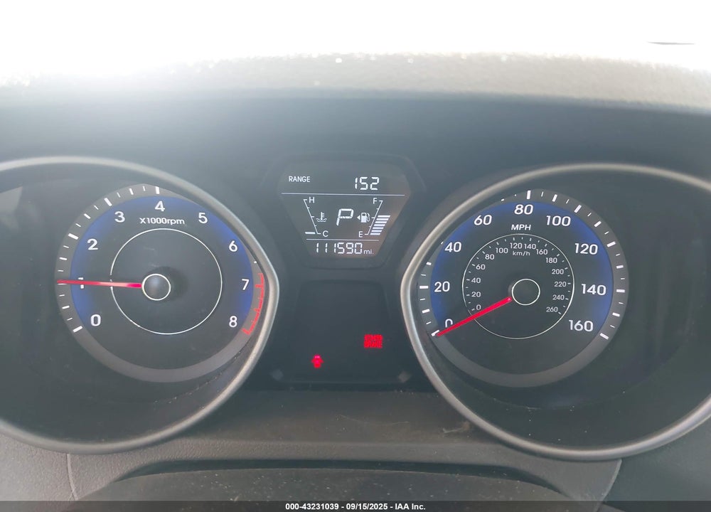 2014 HYUNDAI ELANTRA VIN: KMHDH4AE6EU170032