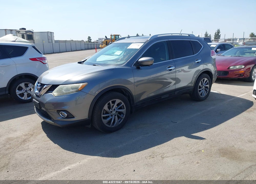 2016 NISSAN ROGUE VIN: 5N1AT2MT9GC747340