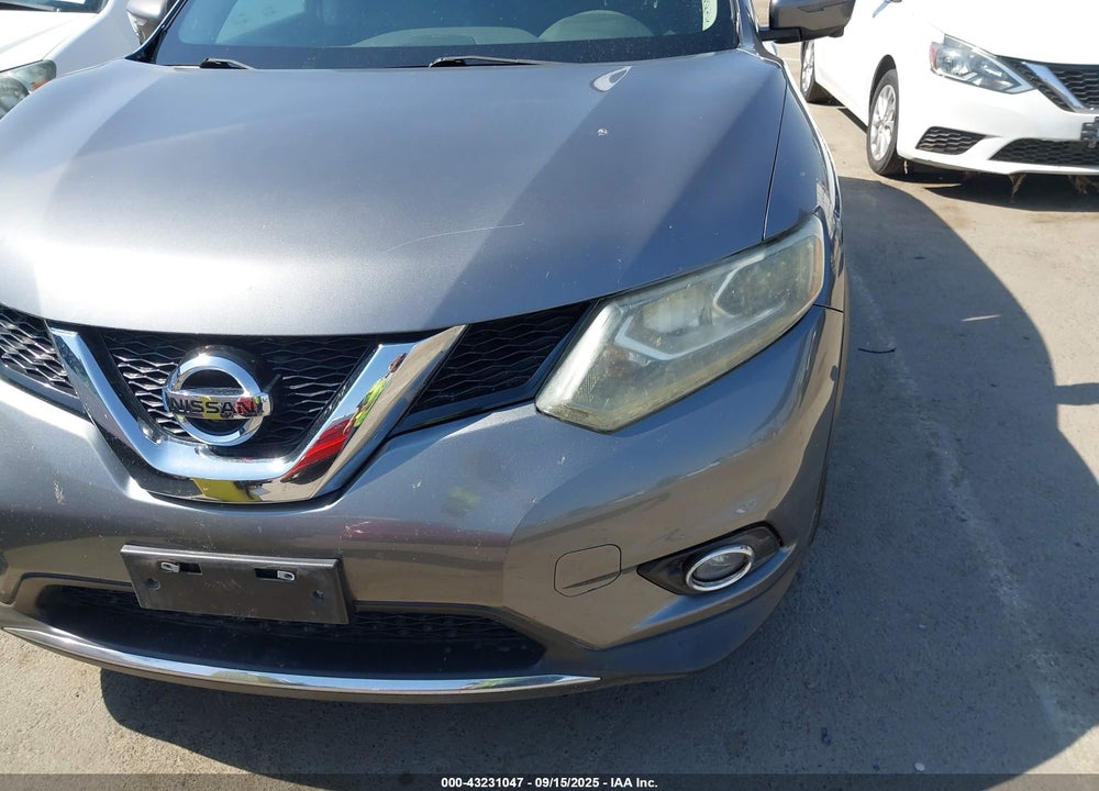 2016 NISSAN ROGUE VIN: 5N1AT2MT9GC747340