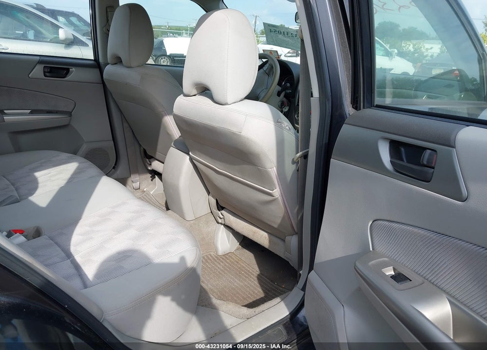 2010 SUBARU FORESTER 2.5X VIN: JF2SH6BC3AH779118