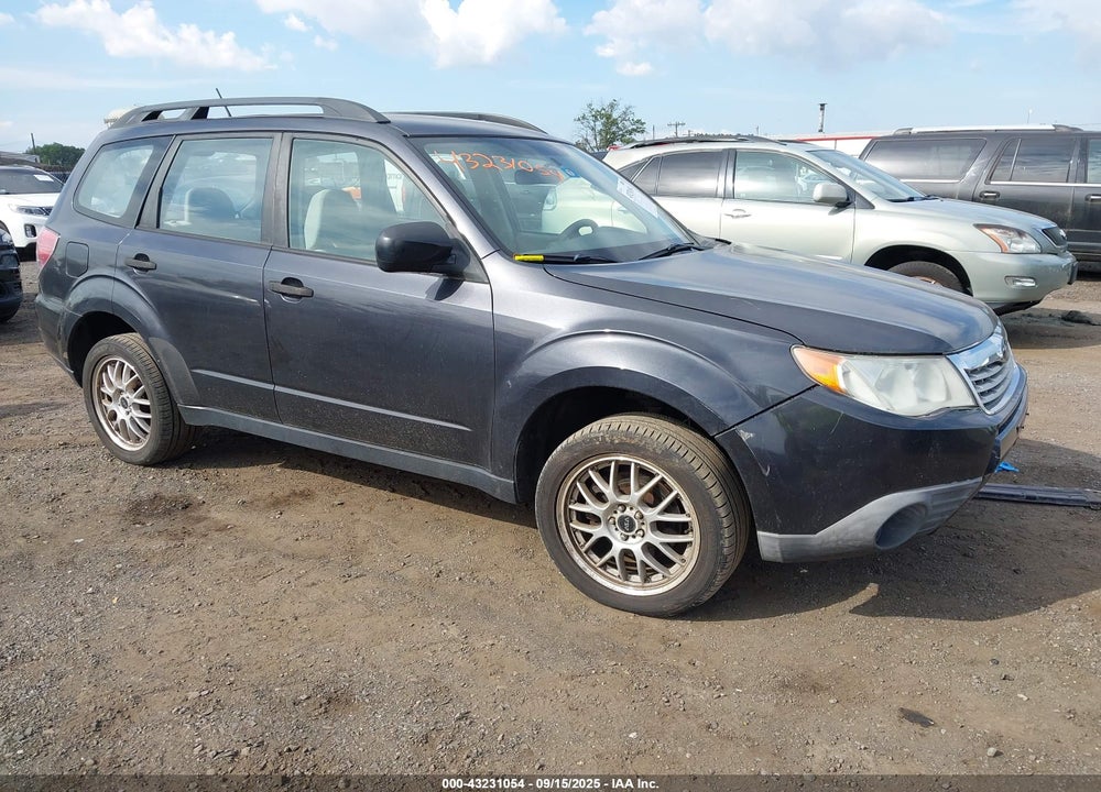 2010 SUBARU FORESTER 2.5X VIN: JF2SH6BC3AH779118