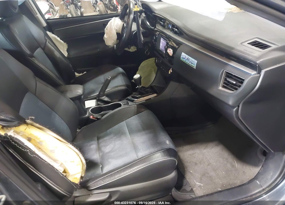 2016 TOYOTA COROLLA VIN: 2T1BURHE1GC604593