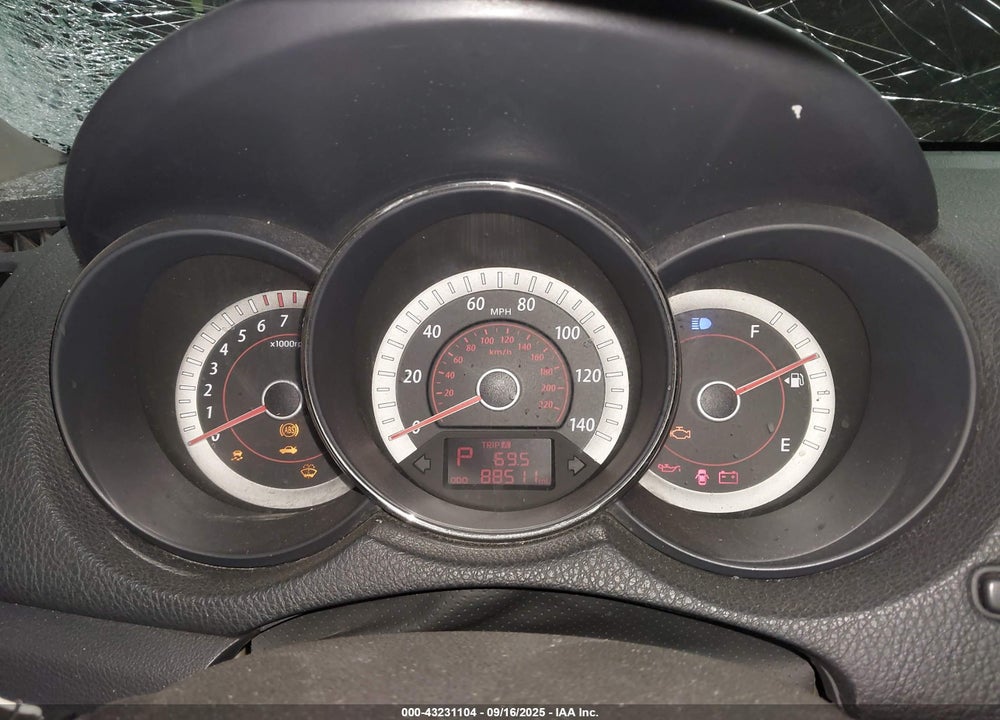 2013 KIA FORTE VIN: KNAFT4A28D5741107