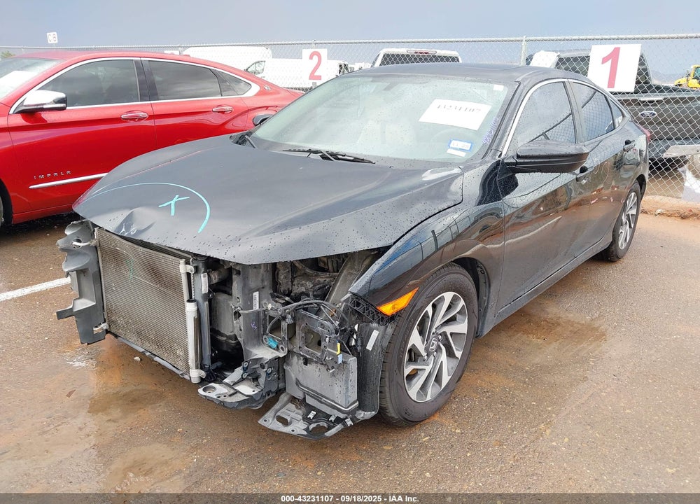2017 HONDA CIVIC VIN: 19XFC2F76HE017633
