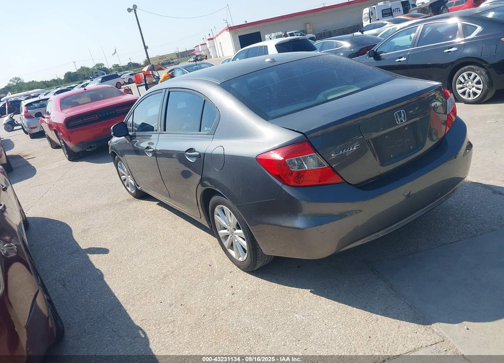 2012 HONDA CIVIC EX-L VIN: 2HGFB2F98CH505436