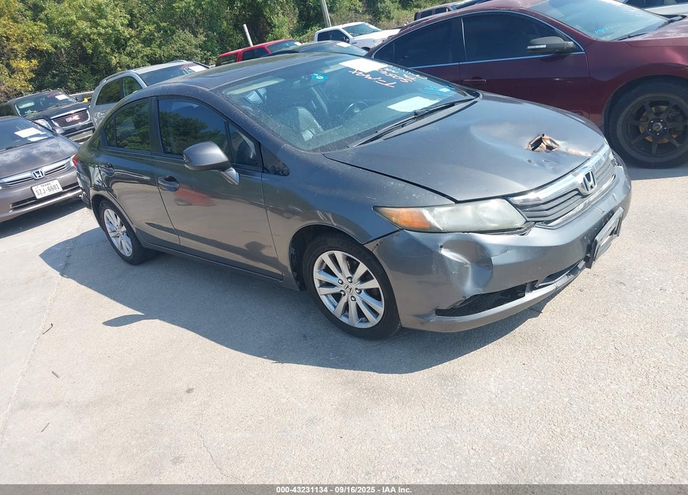 2012 HONDA CIVIC EX-L VIN: 2HGFB2F98CH505436
