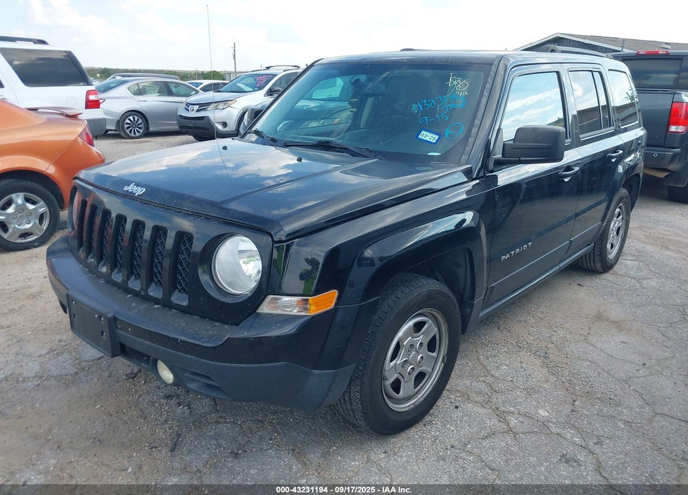 2016 JEEP PATRIOT VIN: 1C4NJPBB0GD536489