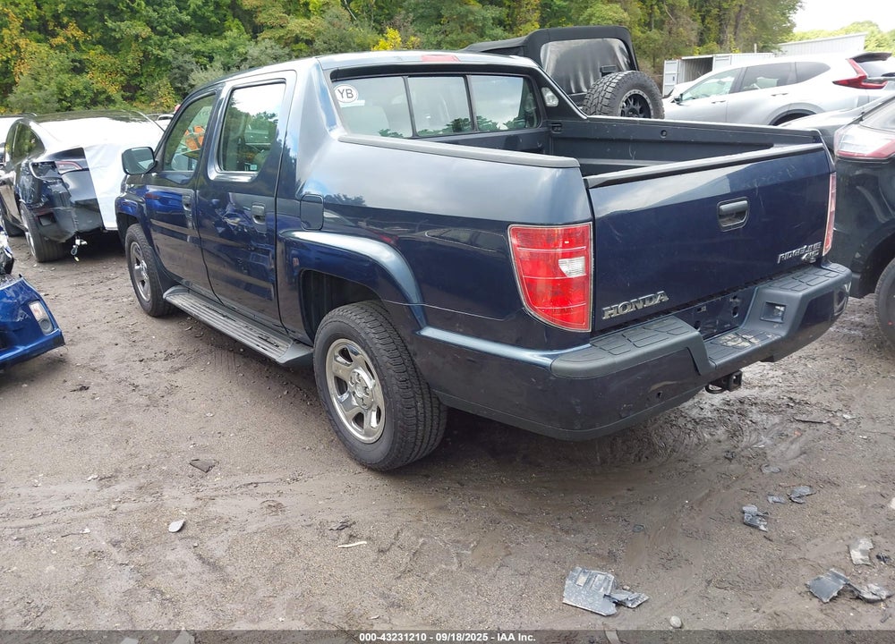 2009 HONDA RIDGELINE VIN: 2HJYK16219H502399