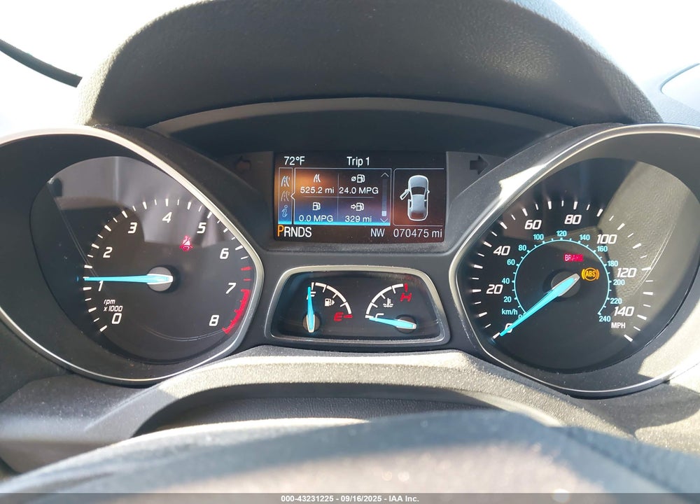 2016 FORD ESCAPE VIN: 1FMCU0G78GUB99334