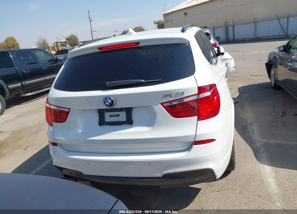 2017 BMW X3 VIN: 5UXWZ7C33H0V88436