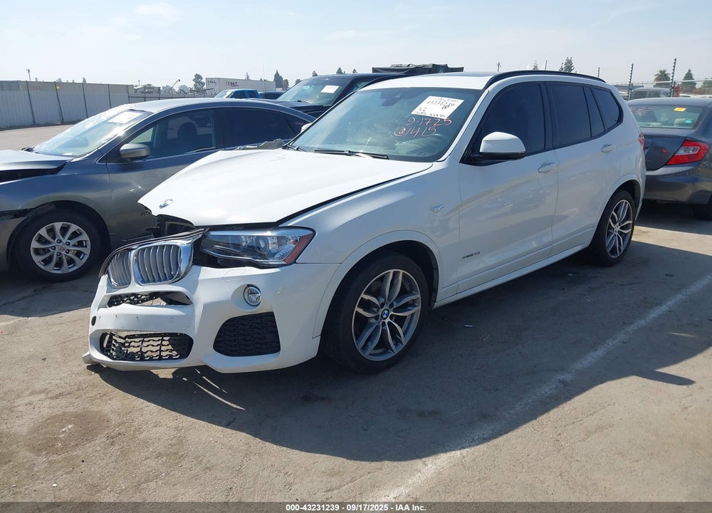 2017 BMW X3 VIN: 5UXWZ7C33H0V88436