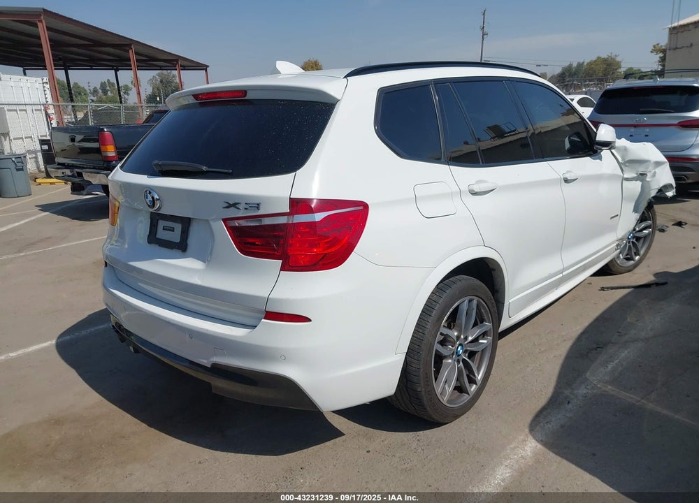 2017 BMW X3 VIN: 5UXWZ7C33H0V88436