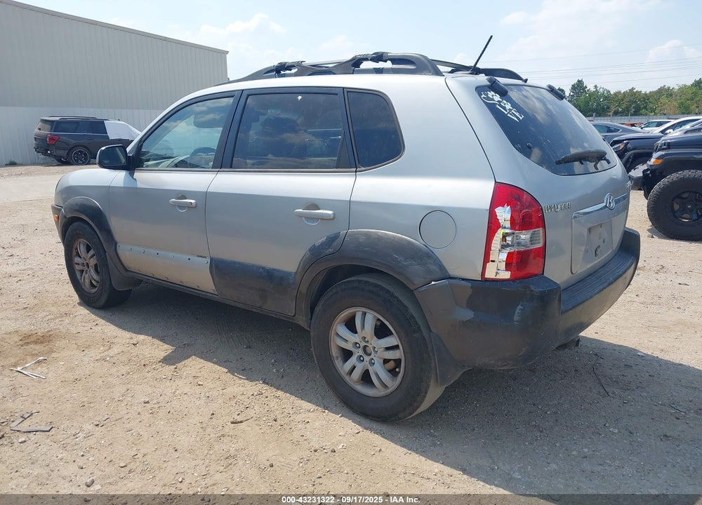 2008 HYUNDAI TUCSON LIMITED V6/SE VIN: KM8JN12D68U892654