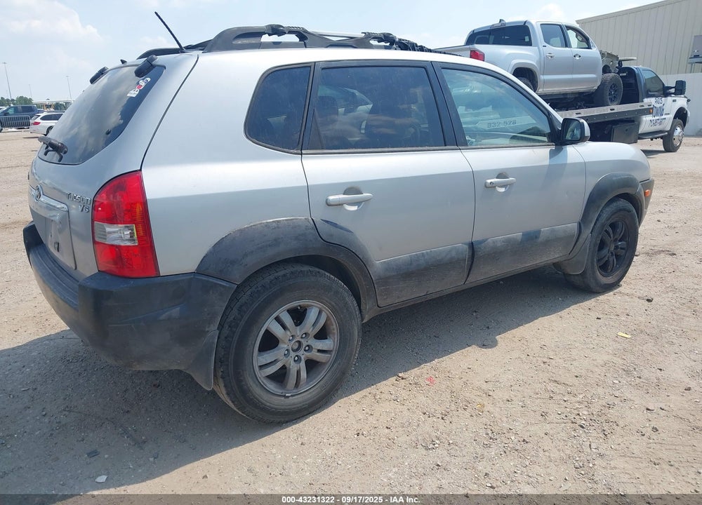 2008 HYUNDAI TUCSON LIMITED V6/SE VIN: KM8JN12D68U892654