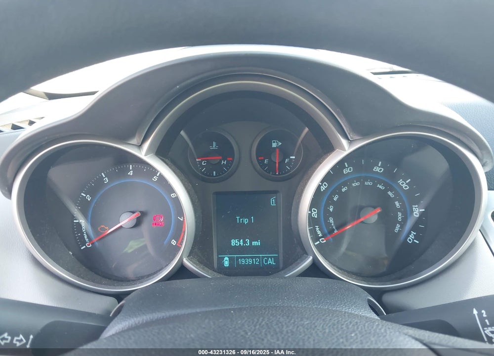 2011 CHEVROLET CRUZE VIN: 1G1PD5SH1B7291050