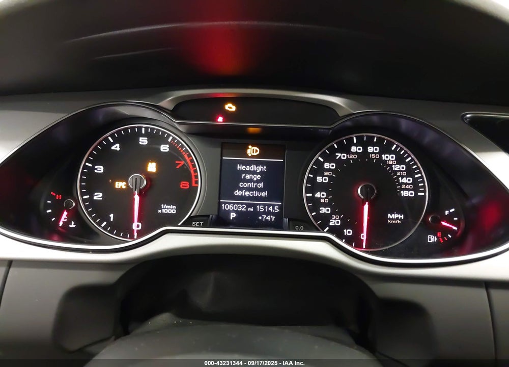 2016 AUDI A4 2.0T PREMIUM VIN: WAUBFAFL8GN007559