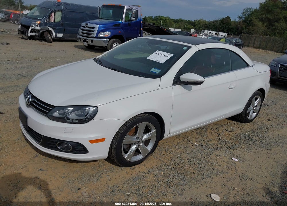 2012 VOLKSWAGEN EOS VIN: WVWFW7AH4CV006249