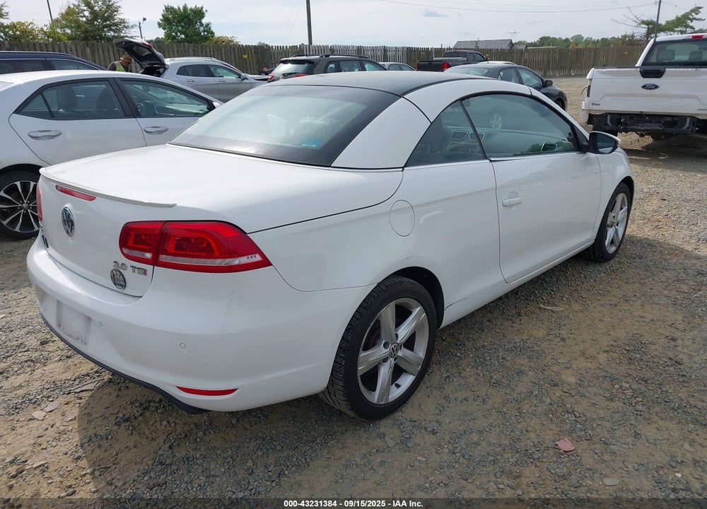 2012 VOLKSWAGEN EOS VIN: WVWFW7AH4CV006249