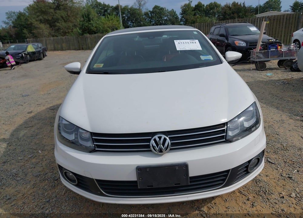 2012 VOLKSWAGEN EOS VIN: WVWFW7AH4CV006249
