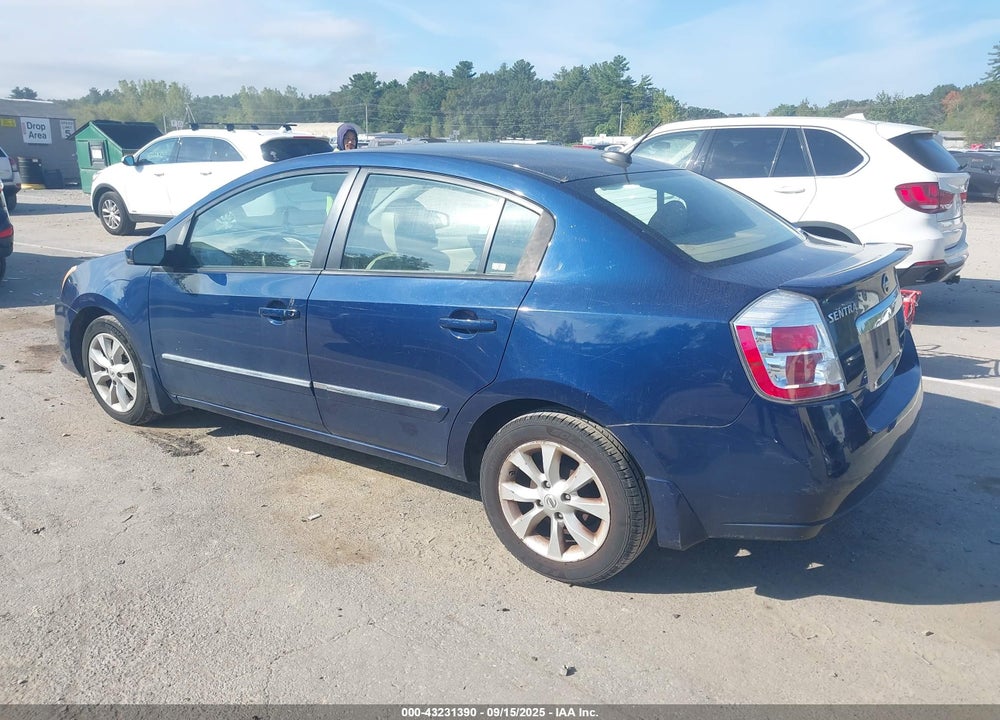 2011 NISSAN SENTRA 2.0SL VIN: 3N1AB6AP3BL644095