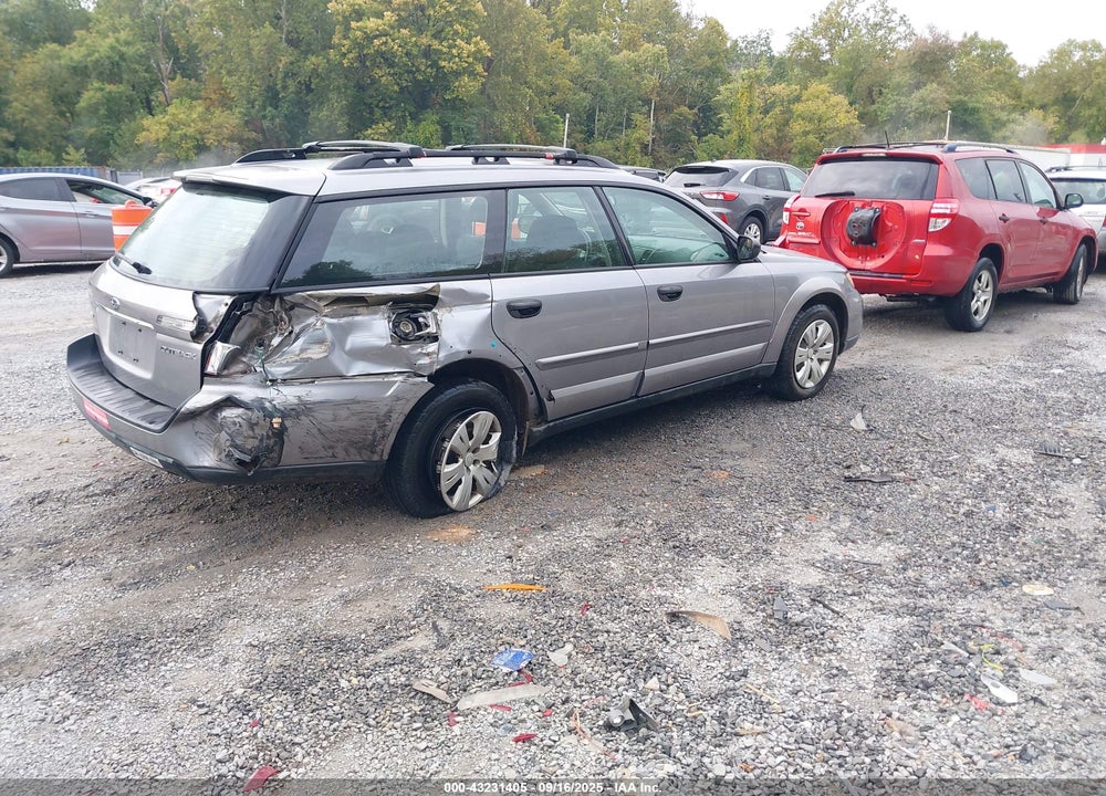 2008 SUBARU OUTBACK VIN: 4S4BP60C187353038
