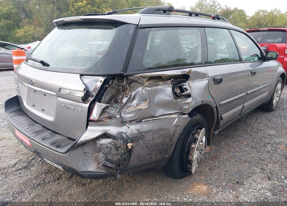2008 SUBARU OUTBACK VIN: 4S4BP60C187353038