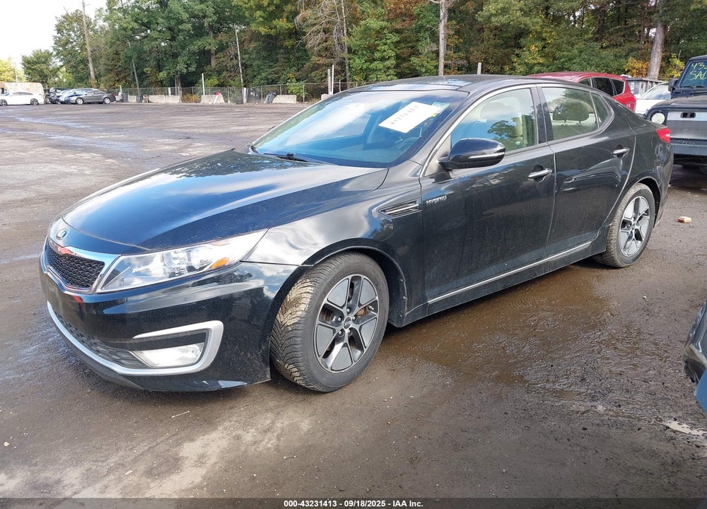 2013 KIA OPTIMA HYBRID EX VIN: KNAGM4AD3D5048870