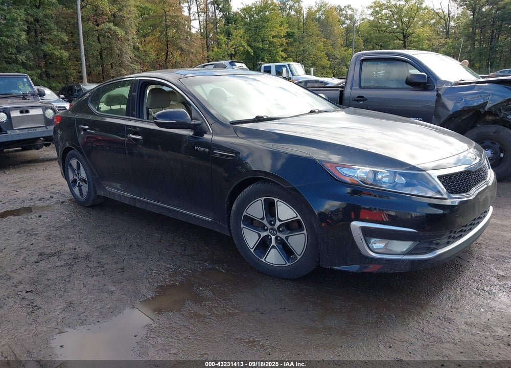 2013 KIA OPTIMA HYBRID EX VIN: KNAGM4AD3D5048870