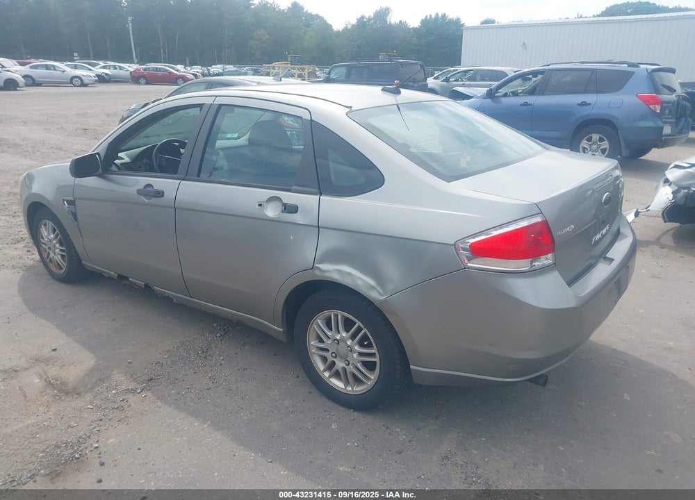 2008 FORD FOCUS SE/SES VIN: 1FAHP35N88W298350