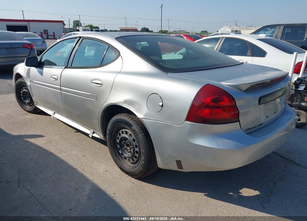 2006 PONTIAC GRAND PRIX VIN: 2G2WP552261229780