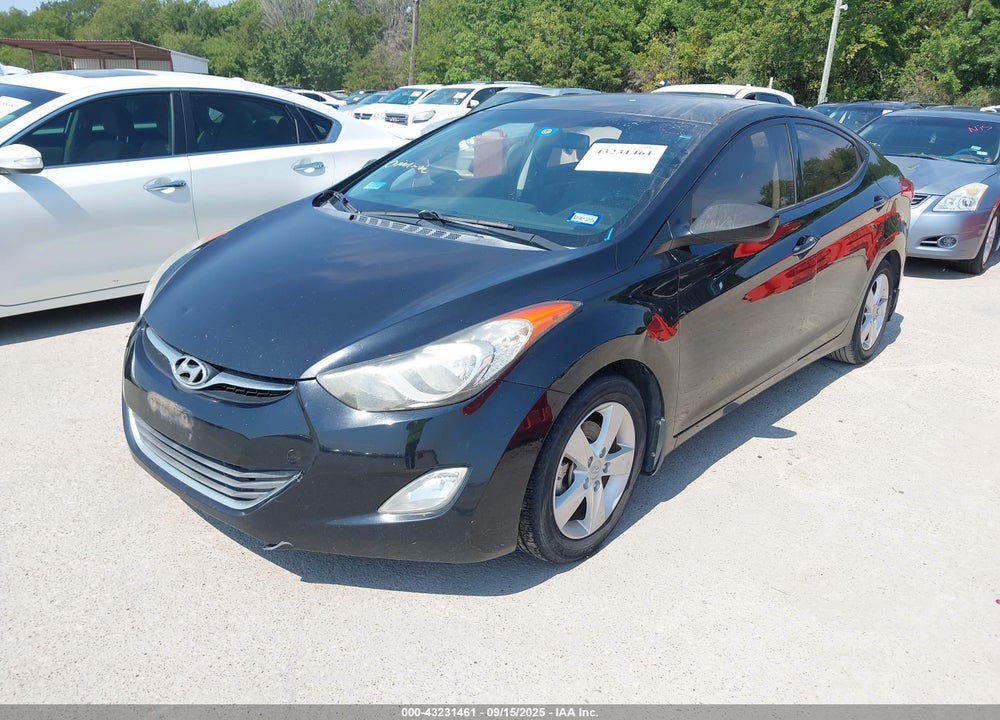 2013 HYUNDAI ELANTRA GLS VIN: 5NPDH4AE0DH409829