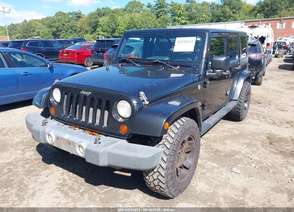 2008 JEEP WRANGLER UNLIMITED SAHARA VIN: 1J8GA59148L577444