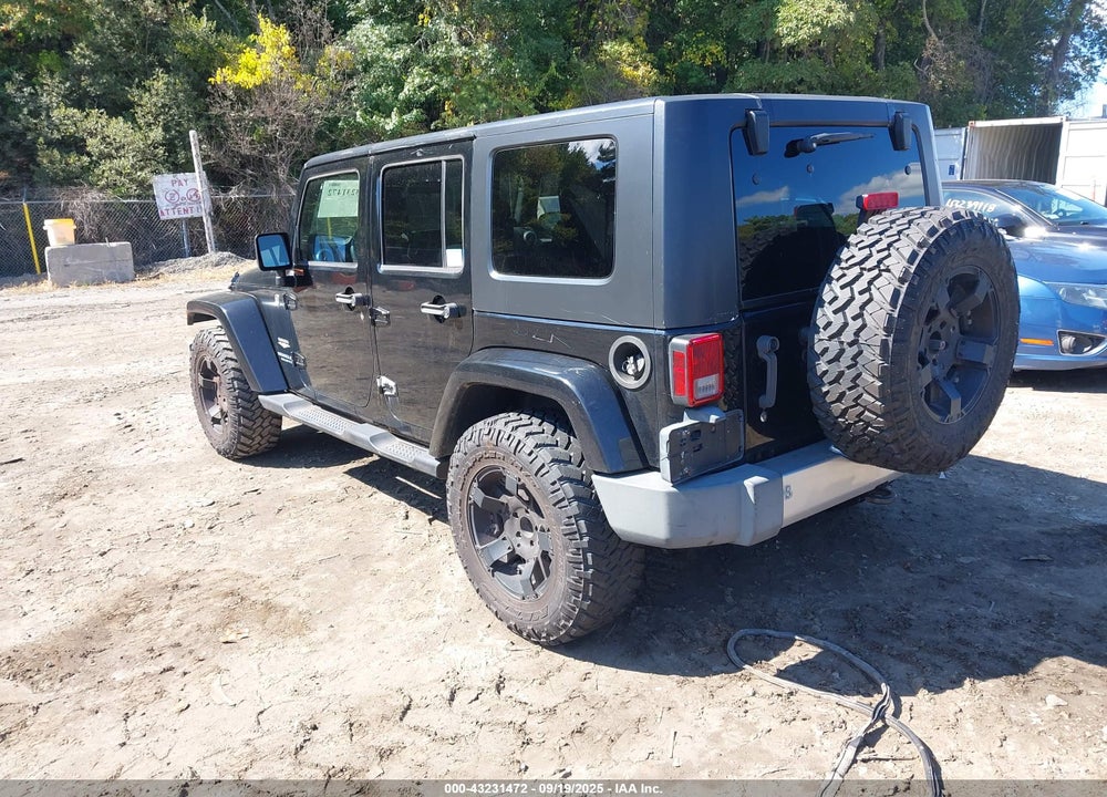 2008 JEEP WRANGLER UNLIMITED SAHARA VIN: 1J8GA59148L577444