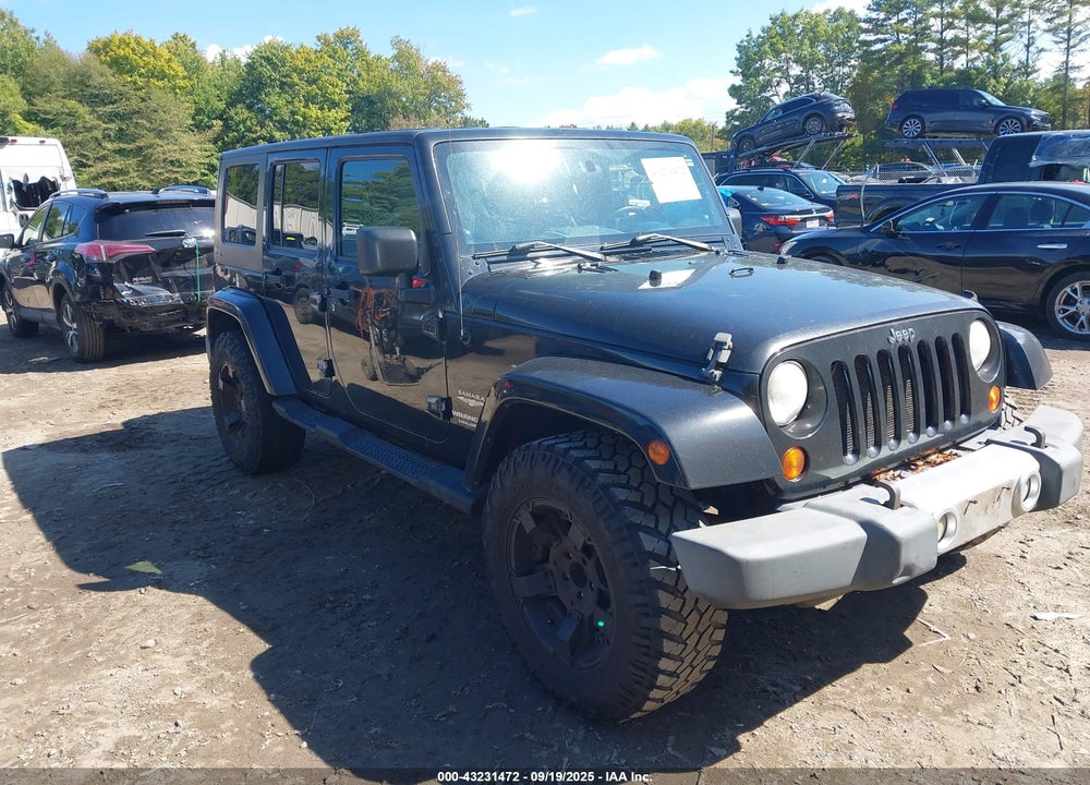 2008 JEEP WRANGLER UNLIMITED SAHARA VIN: 1J8GA59148L577444