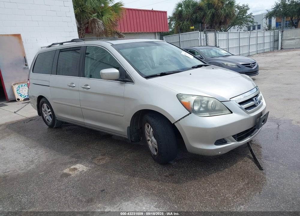 2007 HONDA ODYSSEY EX-L VIN: 5FNRL38677B429981