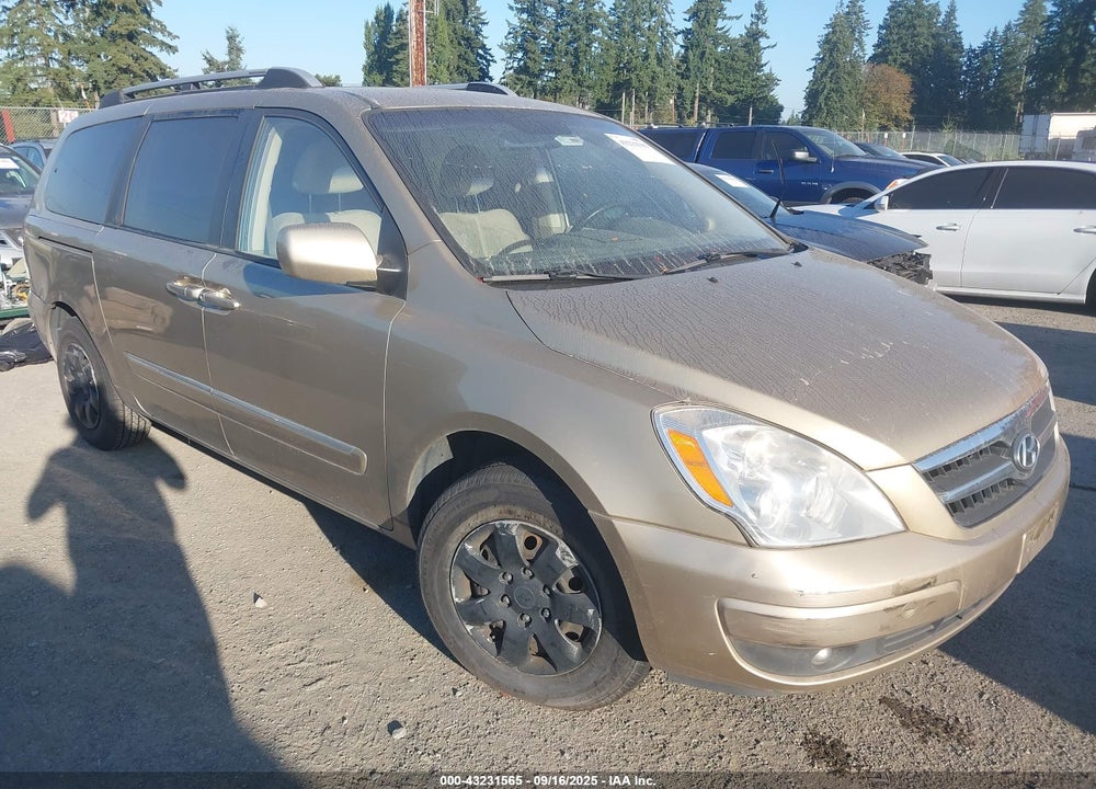 2007 HYUNDAI ENTOURAGE GLS/LIMITED/SE VIN: KNDMC233776011286