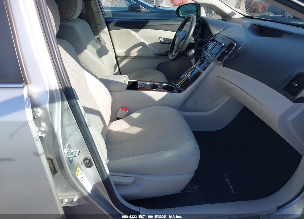 2012 TOYOTA VENZA VIN: 4T3ZA3BB6CU059610