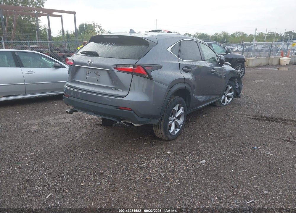 2017 LEXUS NX 200T VIN: JTJBARBZ6H2120629