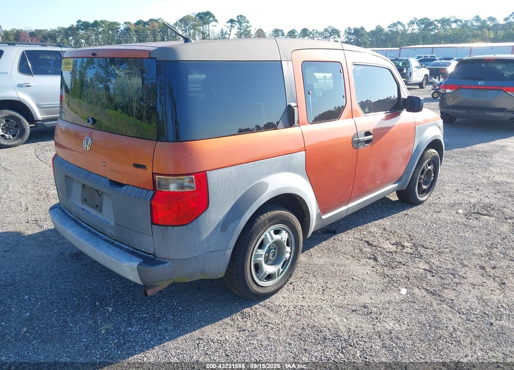 2003 HONDA ELEMENT EX VIN: 5J6YH18523L020426
