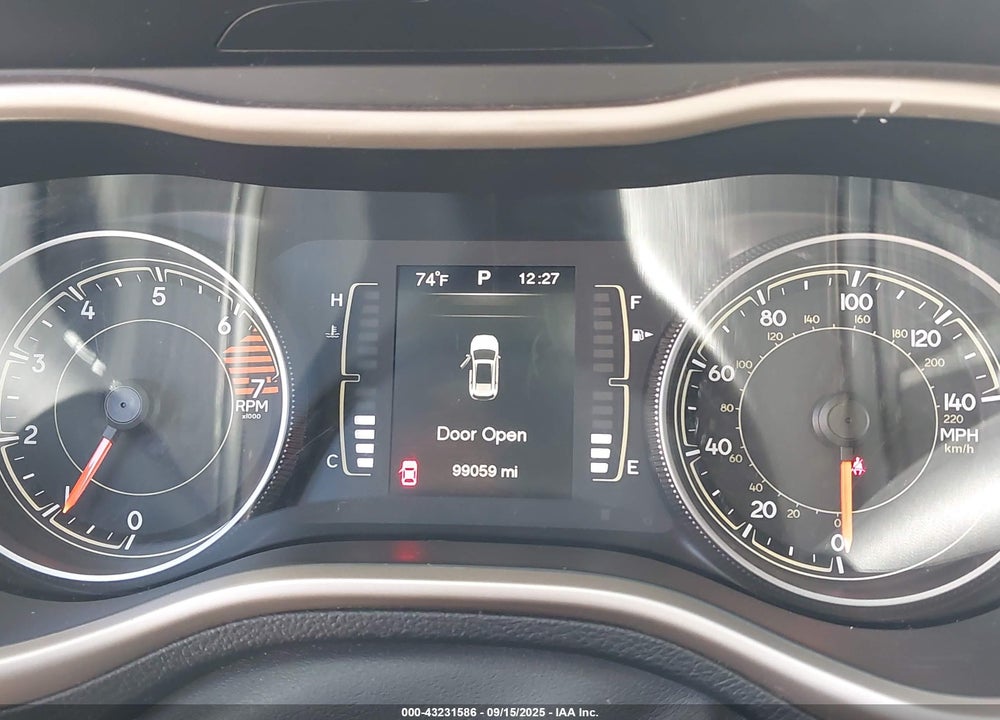 2016 JEEP CHEROKEE VIN: 1C4PJLCBXGW113665