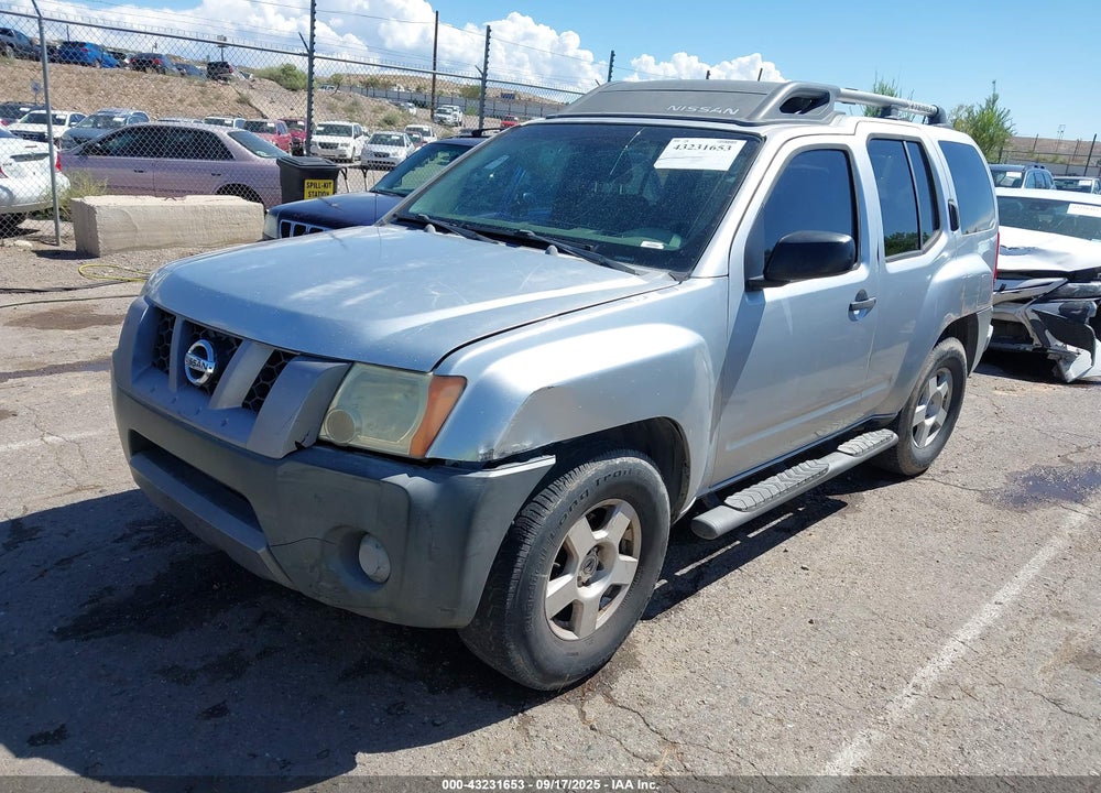 2007 NISSAN XTERRA S VIN: 5N1AN08U87C530461