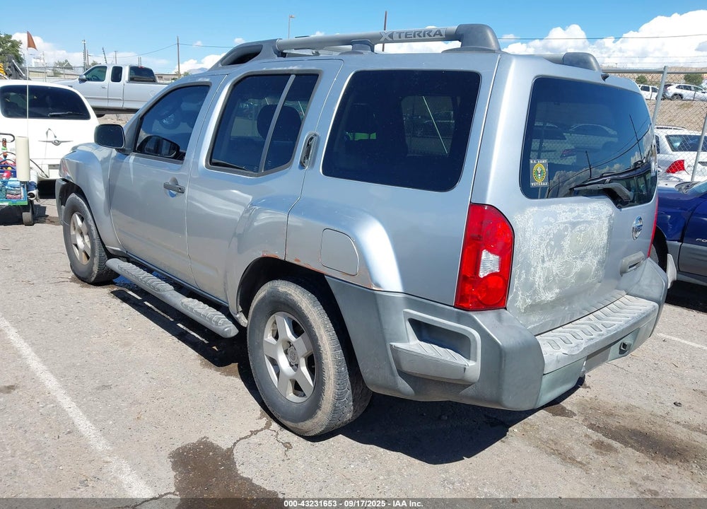 2007 NISSAN XTERRA S VIN: 5N1AN08U87C530461